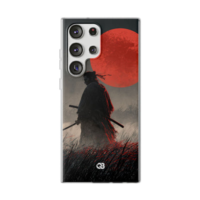 Crimson Moon Ronin · Lite Phone Case for Samsung · Black