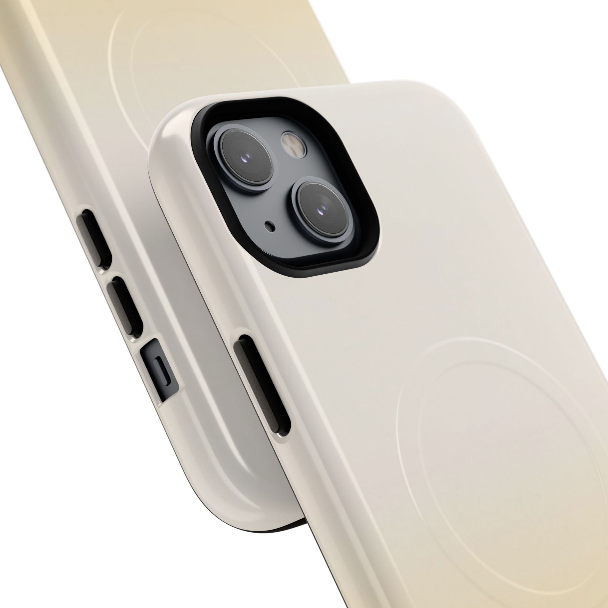 Yellow Tough 2.0 Magsafe Phone Case for iPhone - Bleached Citron Haze