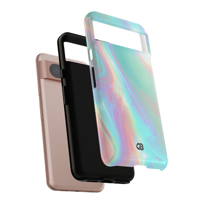 Prismatic Liquid Light · Tough Phone Case for Pixel ·  Teal