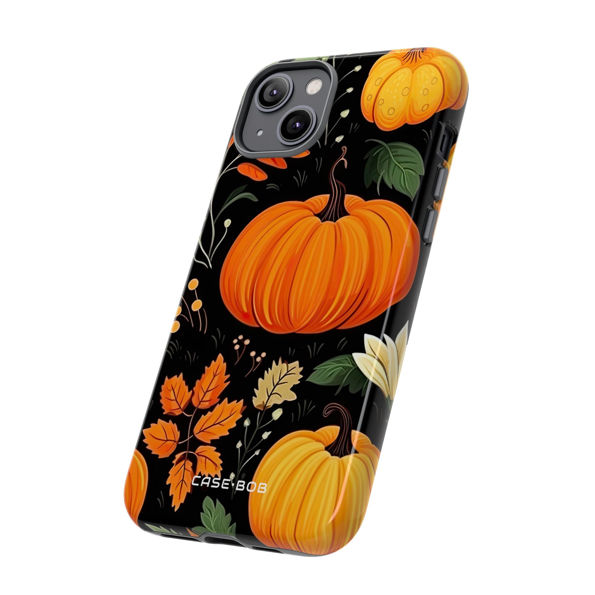 Pumpkin Glow iPhone 14 Plus Case - Tough