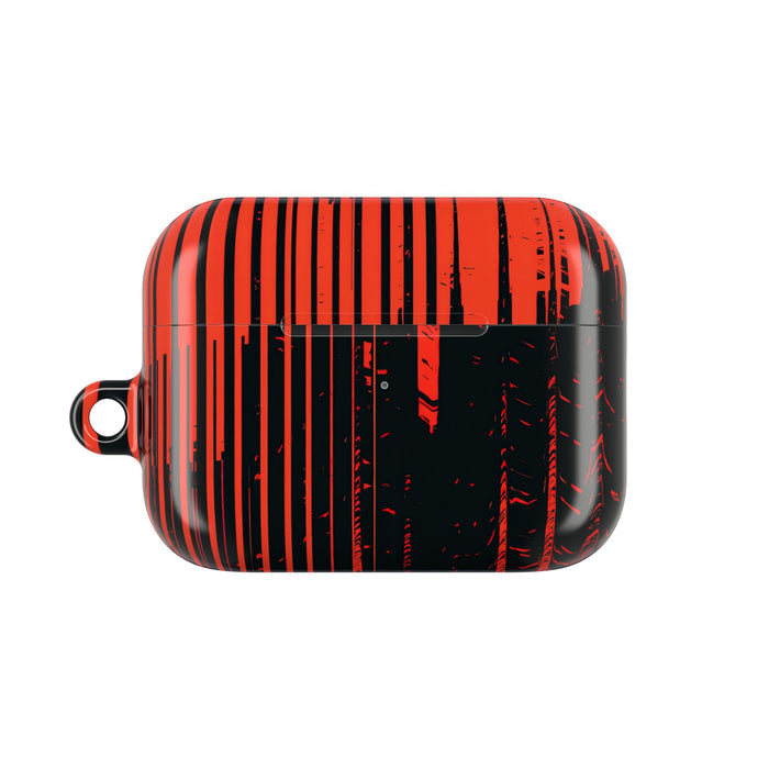 Orbital Redshift · Hard Case for AirPods & AirPods Pro · Red
