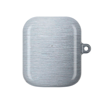 Brushed Aluminum · Hard Case for AirPods & AirPods Pro · Silver