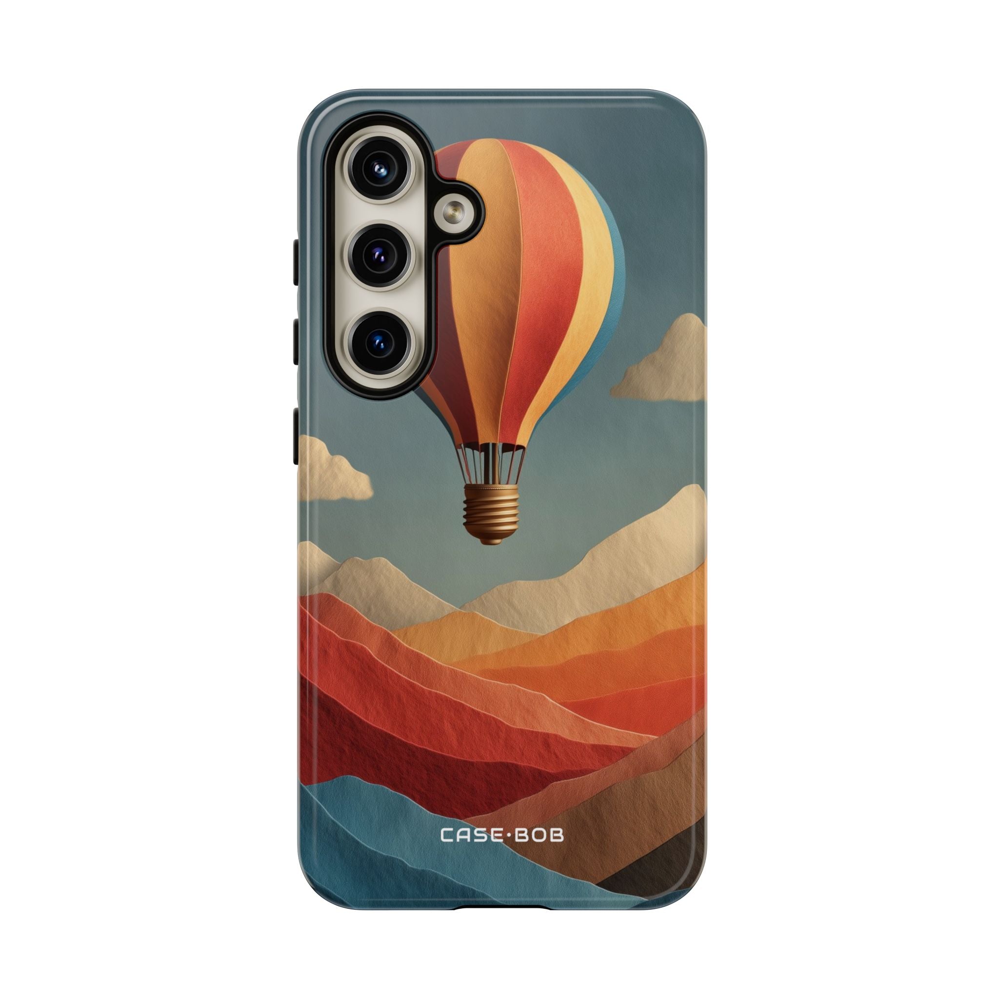 Lightbulb Balloon Samsung S24 Skal - Tough