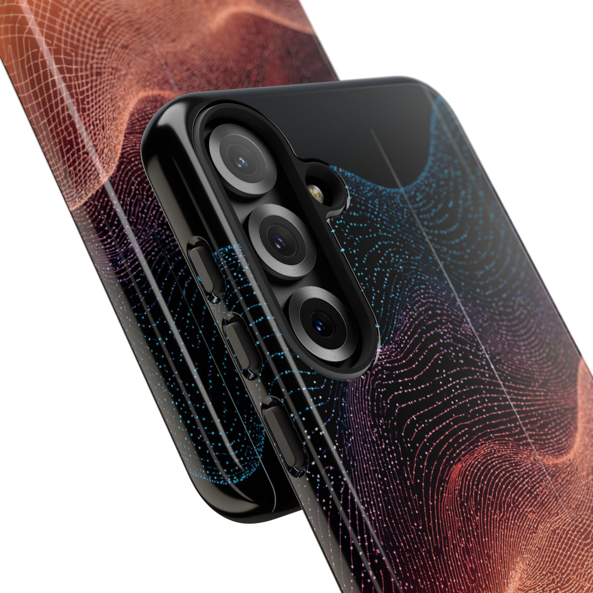 Spectral Elevation · Tough Phone Case for Samsung · Orange