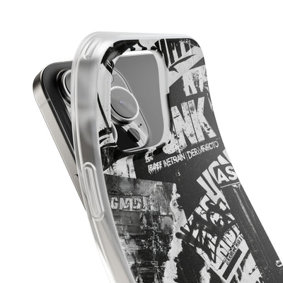 Underground Punk Collage · Lite Phone Case for iPhone ·  Black