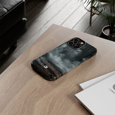 Shadowed Pine Mist · Tough Phone Case for iPhone · Black