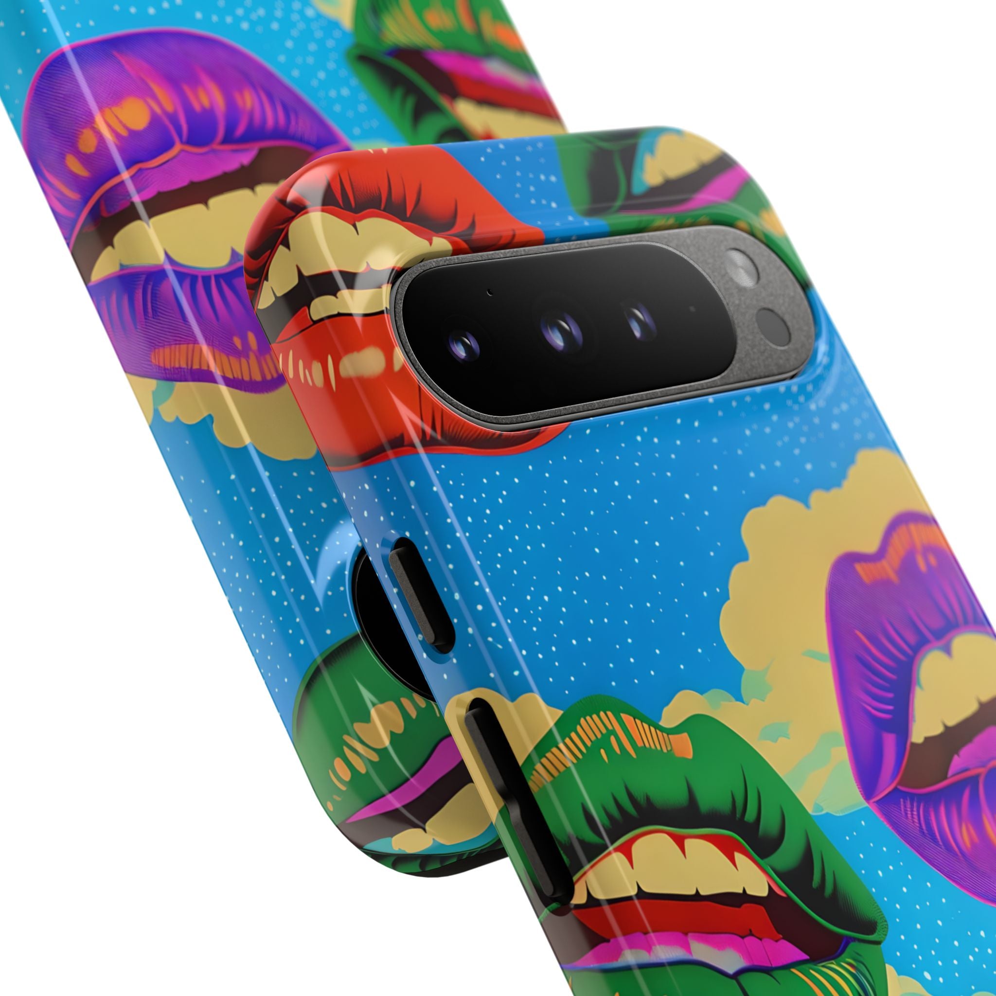 Colorful Lipscape Google Pixel 9 Pro XL Case - Tough