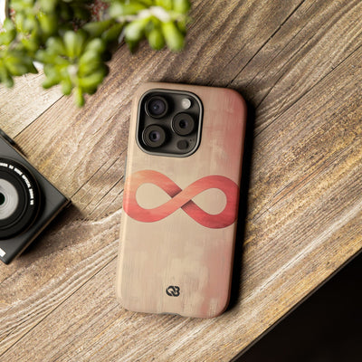 Terracotta Infinity Stroke · Tough Phone Case for iPhone