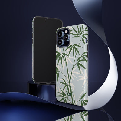 Serene Bamboo · Tough Phone Case for iPhone · Green