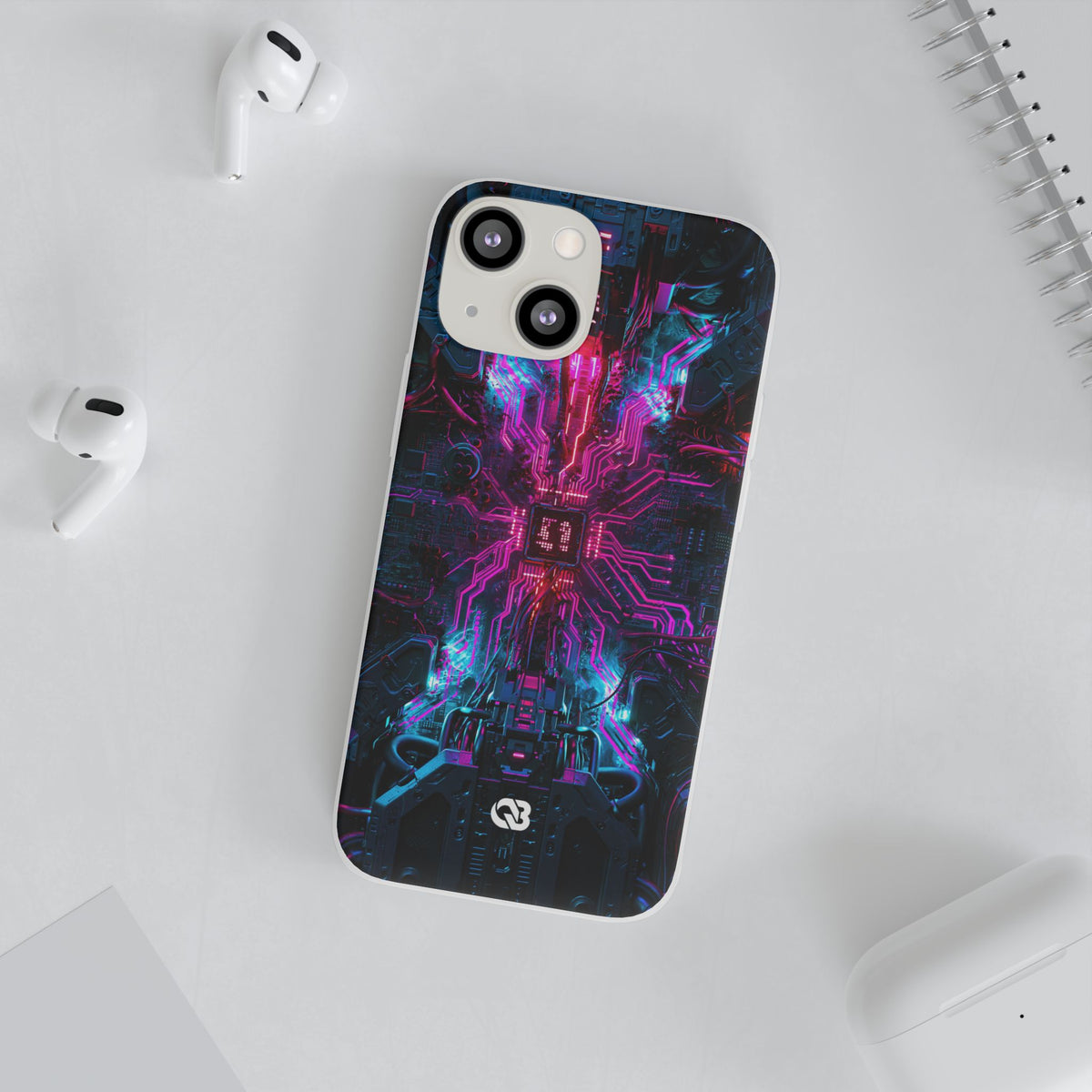 Neural Circuit Core · Lite Phone Case for iPhone ·  Black