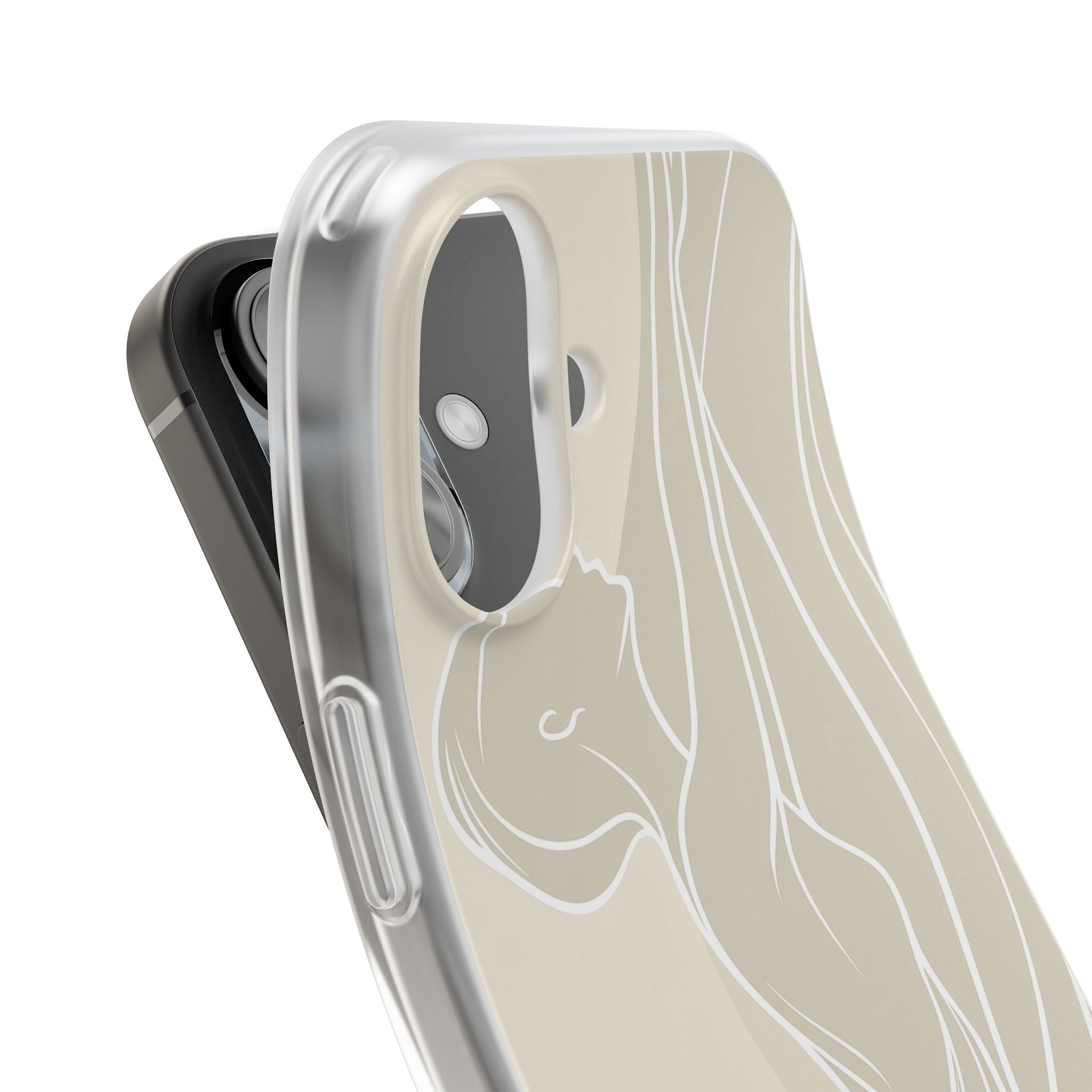 Ethereal Sand Silhouette · Soft Coque de téléphone pour iPhone