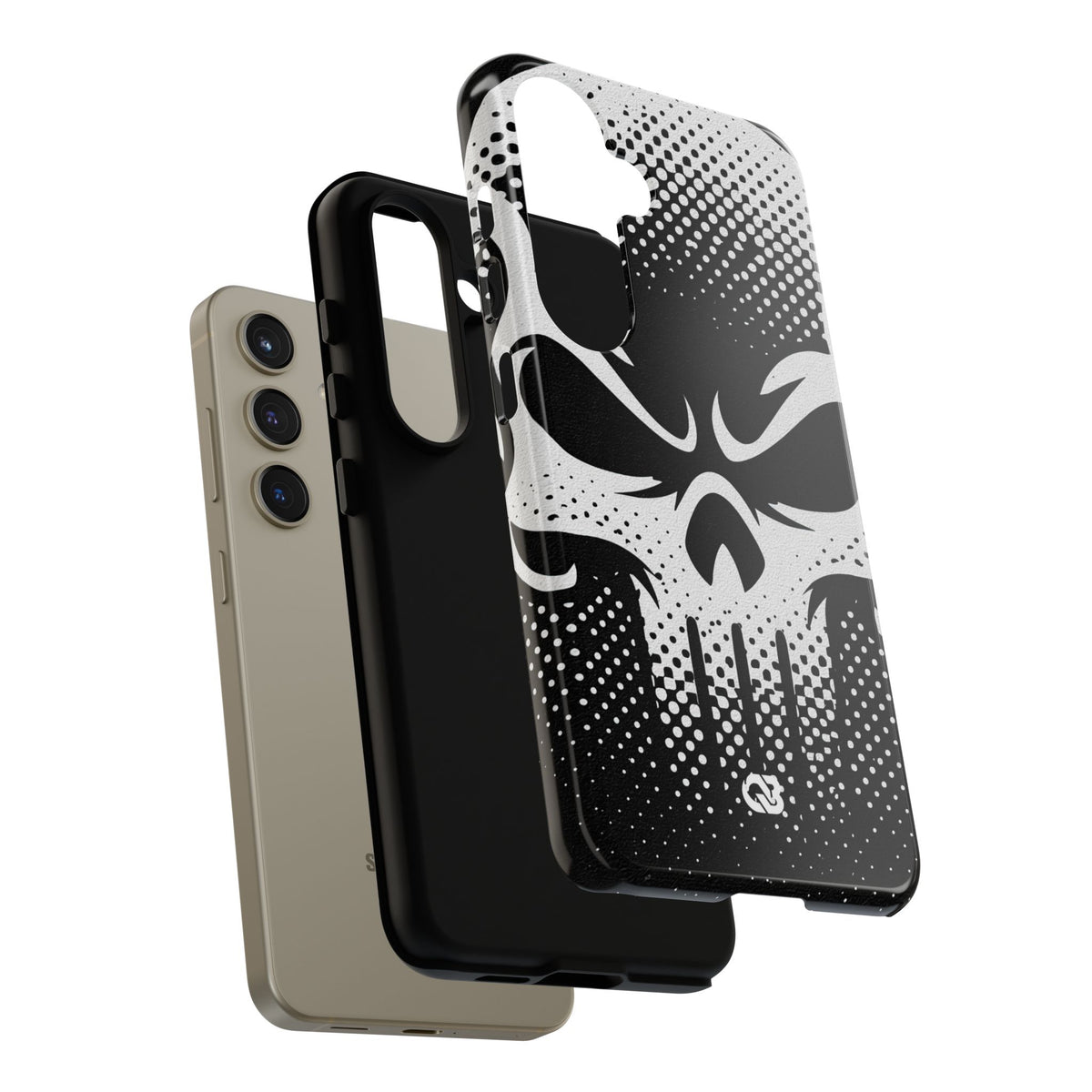 Phantom Halftone · Tough Phone Case for Samsung · Black