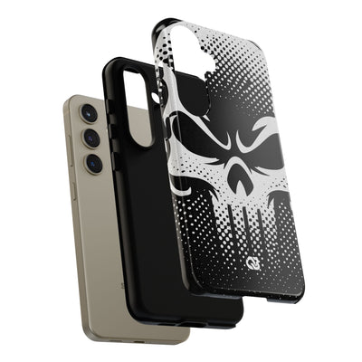 Phantom Halftone · Tough Phone Case for Samsung · Black