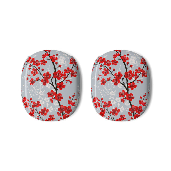 Scarlet Plum Blossom · Hard Case for AirPods Max · Red