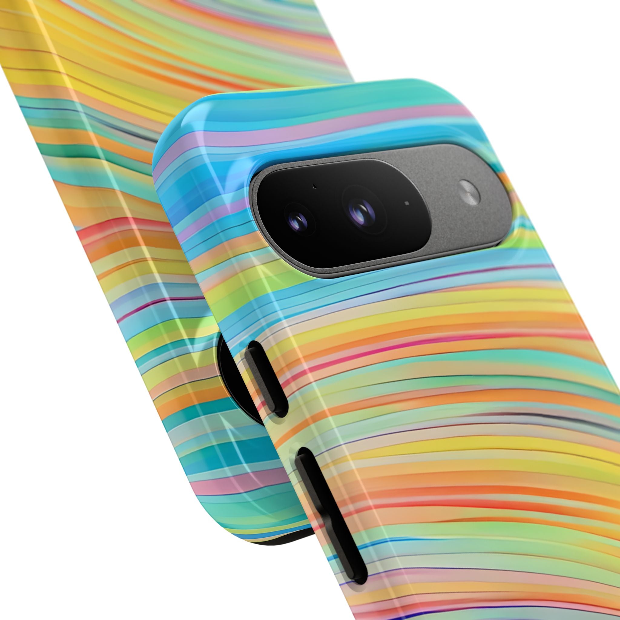 Prism Ribbon Flux · Tough Phone Case for Google Pixel