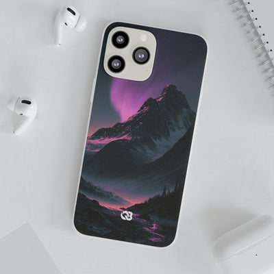 Arctic Aurora Summit · Lite Phone Case for iPhone ·  Black