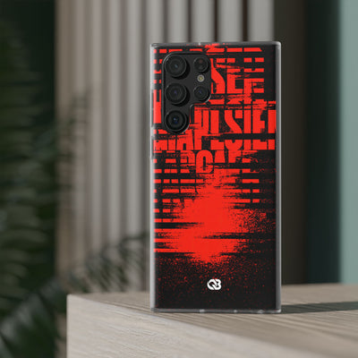 Crimson Redaction · Lite Phone Case for Samsung · Black