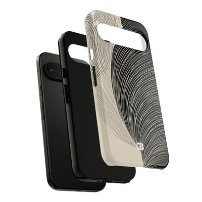 Minimal Frond Study · Tough Phone Case for Pixel ·  Black