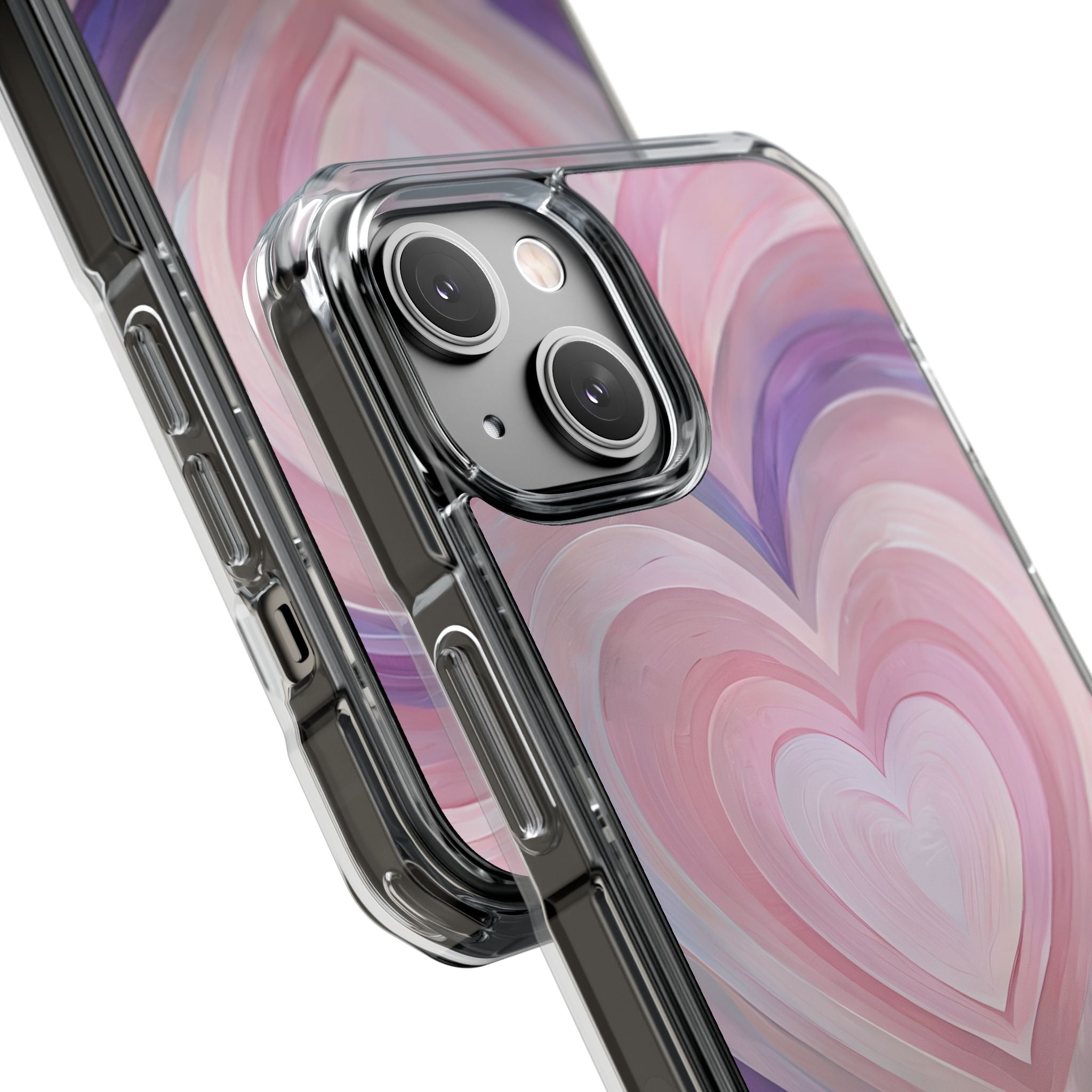 Lavender Pulse Hearts · Impact Magsafe