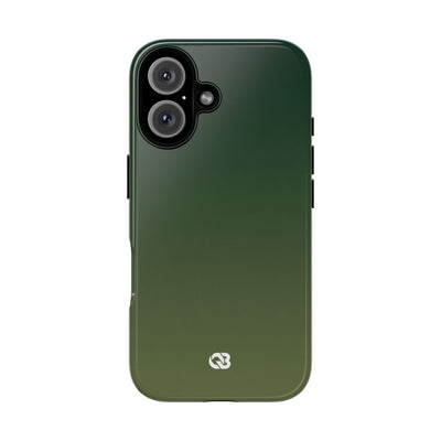 Evergreen Gradient · Tough Phone Case for iPhone · Green