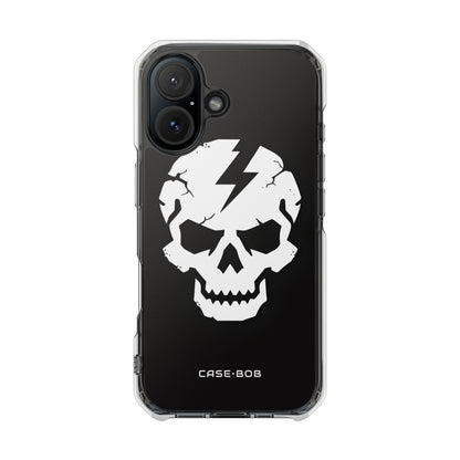 Lightning Skull iPhone 16 Case - Impact - CASE•BOB