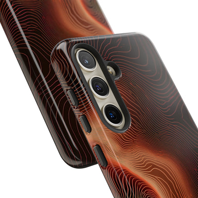 Caldera Ridge · Tough Phone Case for Samsung · Orange