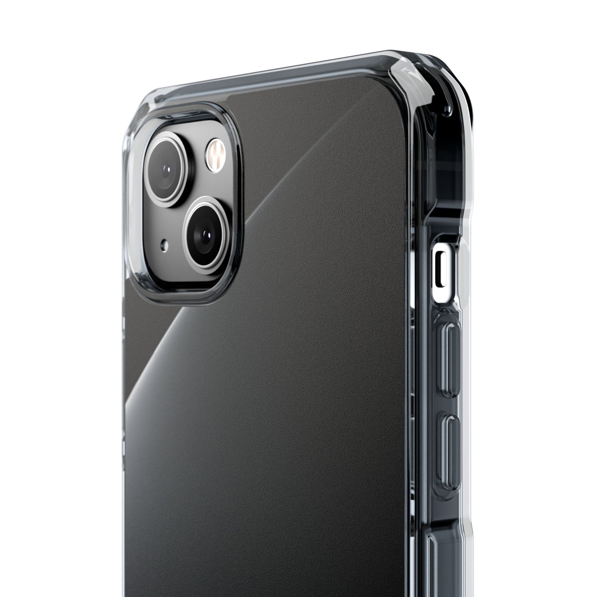 Obsidian Horizon · Clear Impact Magnetic Phone Case for iPhone ·  Black