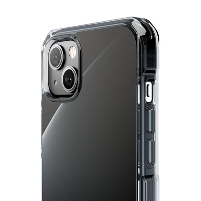 Obsidian Horizon · Clear Impact Magnetic Phone Case for iPhone ·  Black