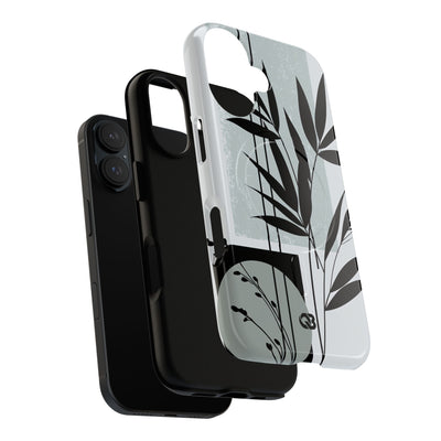 Grey Tough 2.0 Magsafe Phone Case for iPhone - Sage Bamboo Noir