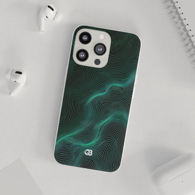 Emerald Topo Ridge · Lite Phone Case for iPhone ·  Green