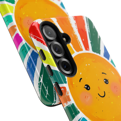 Vibrant Solar Smile · Tough Phone Case for Samsung