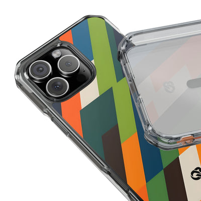 Angled Retro Mosaic · Impact Custodia per iPhone · Magsafe