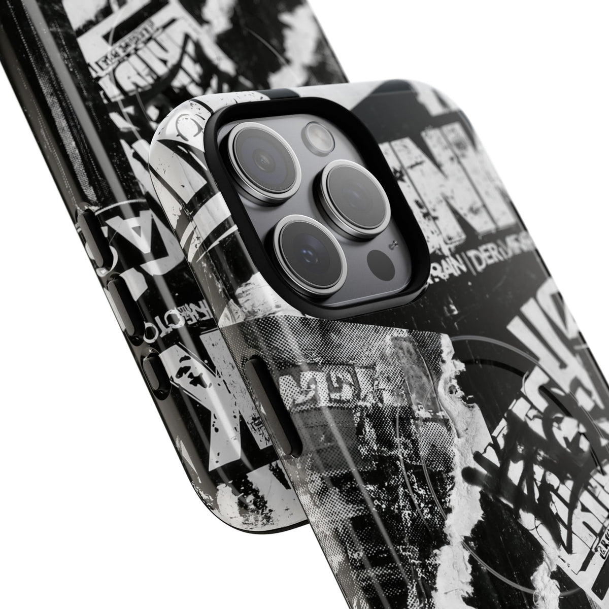 Underground Punk Collage · Tough 2.0 Magnetic Phone Case for iPhone · Black