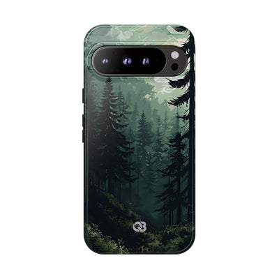 Misty Pine Shadow · Tough Phone Case for Google Pixel