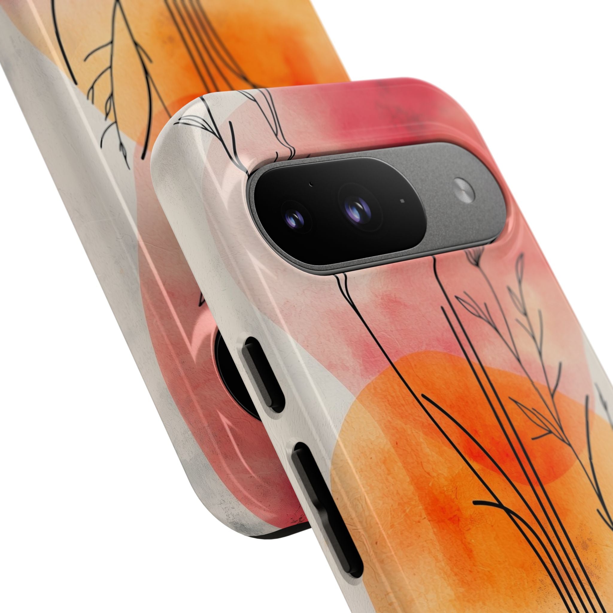 Crimson Bloom Lineage · Tough Phone Case for Google Pixel