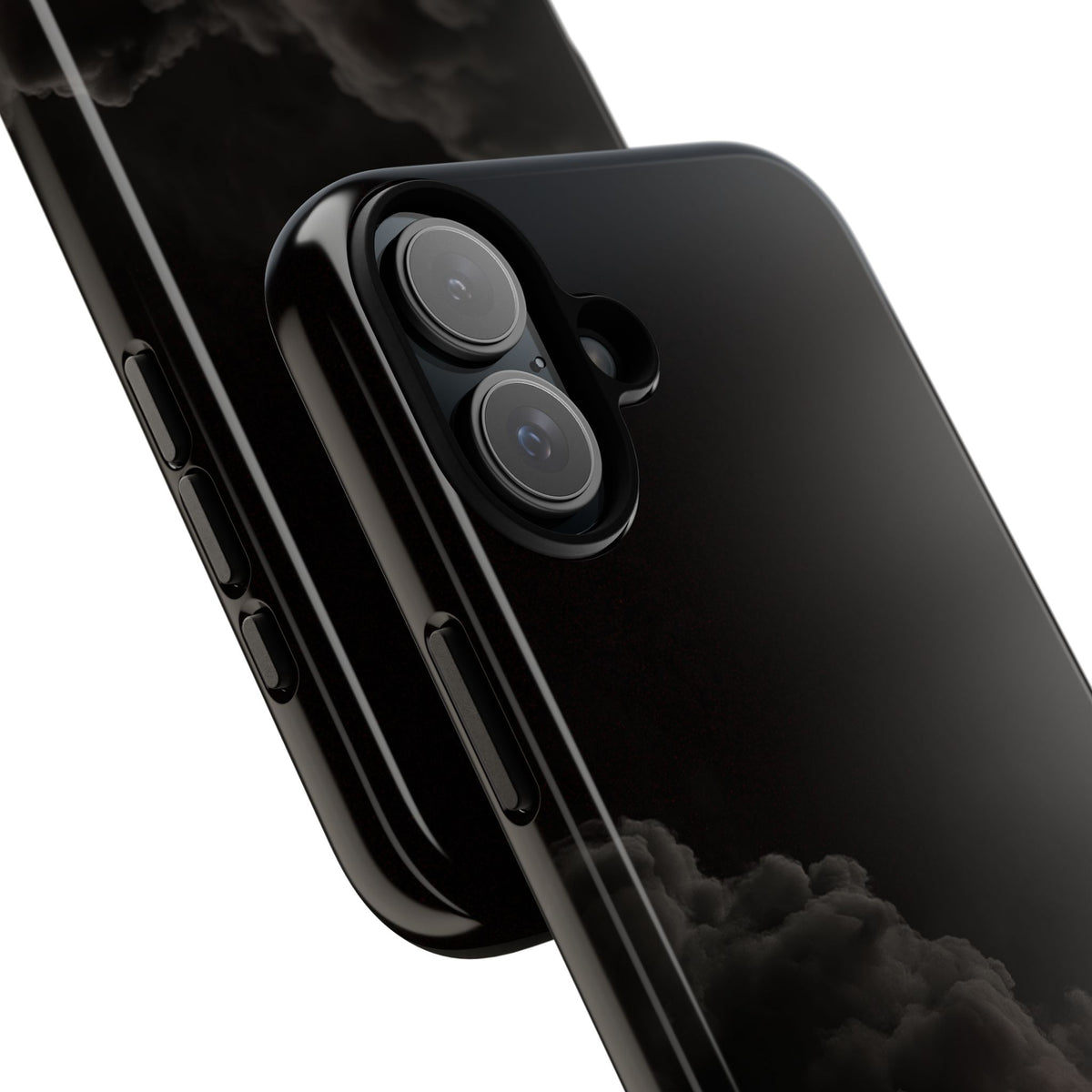 Crimson Fog Void · Tough Phone Case for iPhone · Black