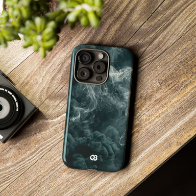 Luminescent Vapor Drift · Tough Phone Case for iPhone · Teal