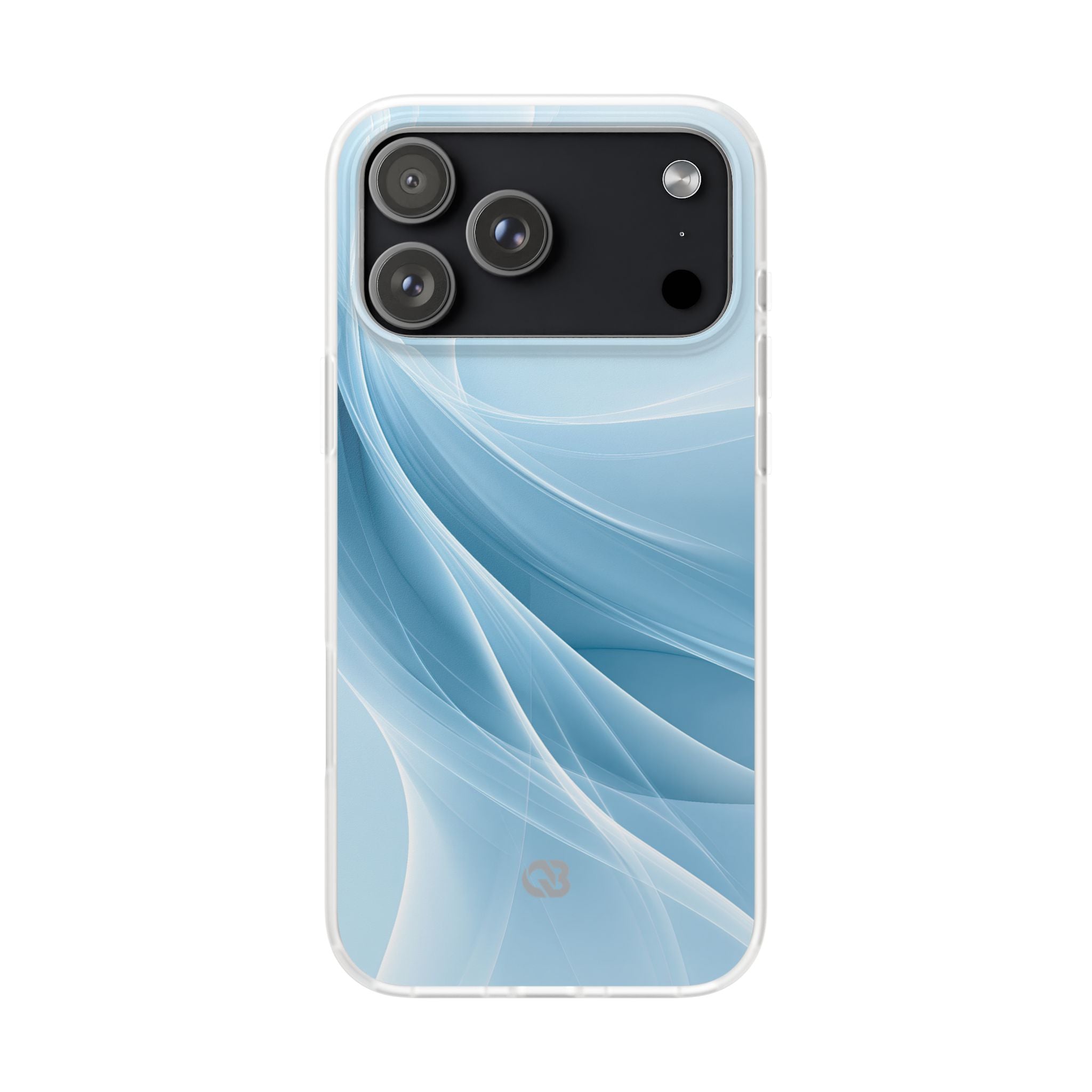 Blue Lite Phone Case for iPhone - Arctic Silk Drift