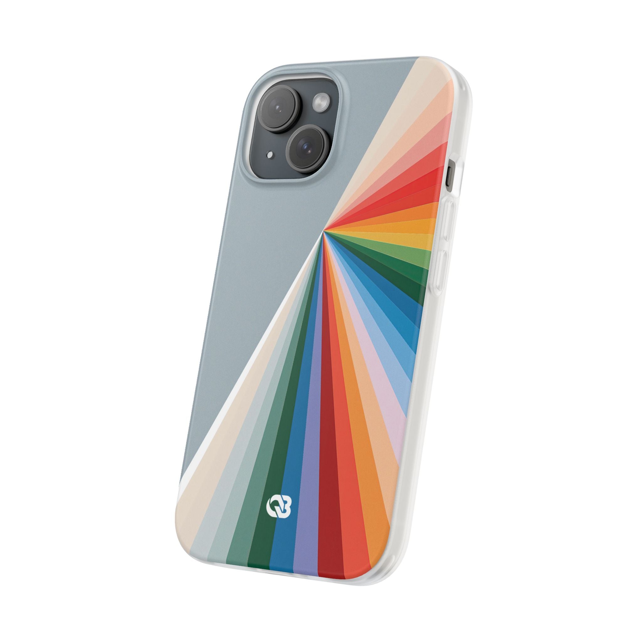 Grey Lite Phone Case for iPhone - Slate Prism Burst