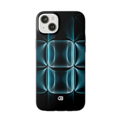 Cyan Core Matrix · Lite Phone Case for iPhone ·  Blue