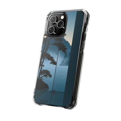 Blue Impact MagSafe Phone Case for iPhone - Kyoto Mist Pine
