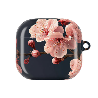 Midnight Sakura Bloom · Hard Case for AirPods & AirPods Pro · Pink
