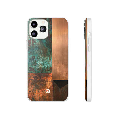 Oxidized Copper Patina · Lite Phone Case for iPhone ·  Green