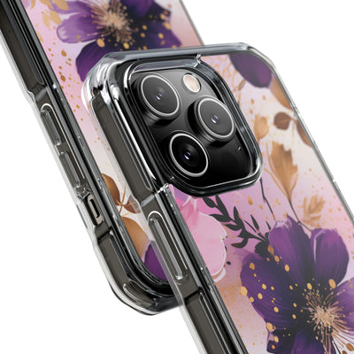 Gilded Violet Bloom · Impact Custodia per iPhone · Magsafe