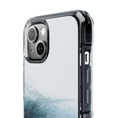 Teal Impact MagSafe Phone Case for iPhone - Arctic Pulse Mesh
