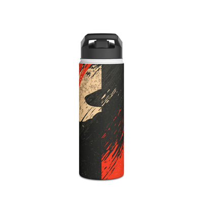 Urban Slash Camo · Insulated Water Bottle · Black