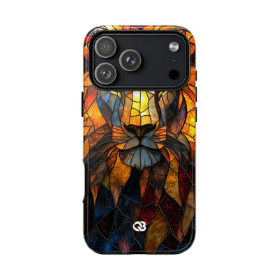 Amber Glass Lion · Tough Phone Case for iPhone