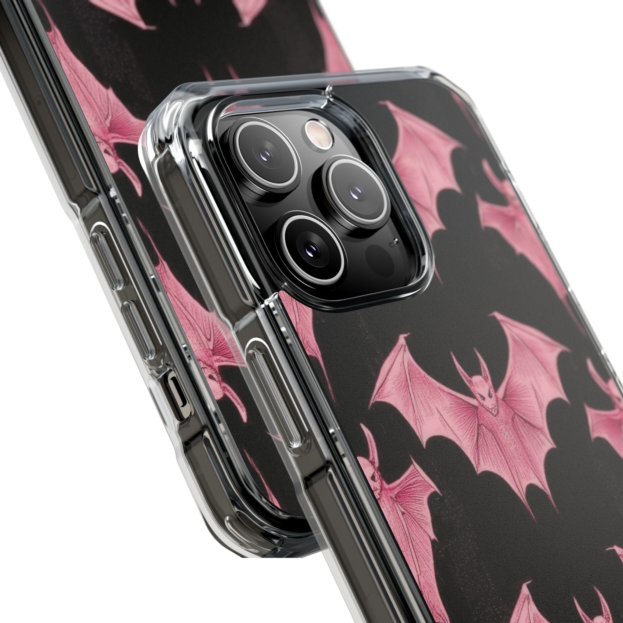 Pink Batwave iPhone 14 Pro Max Case - Impact