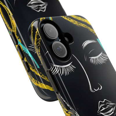 Obsidian Chalk Portrait · Tough