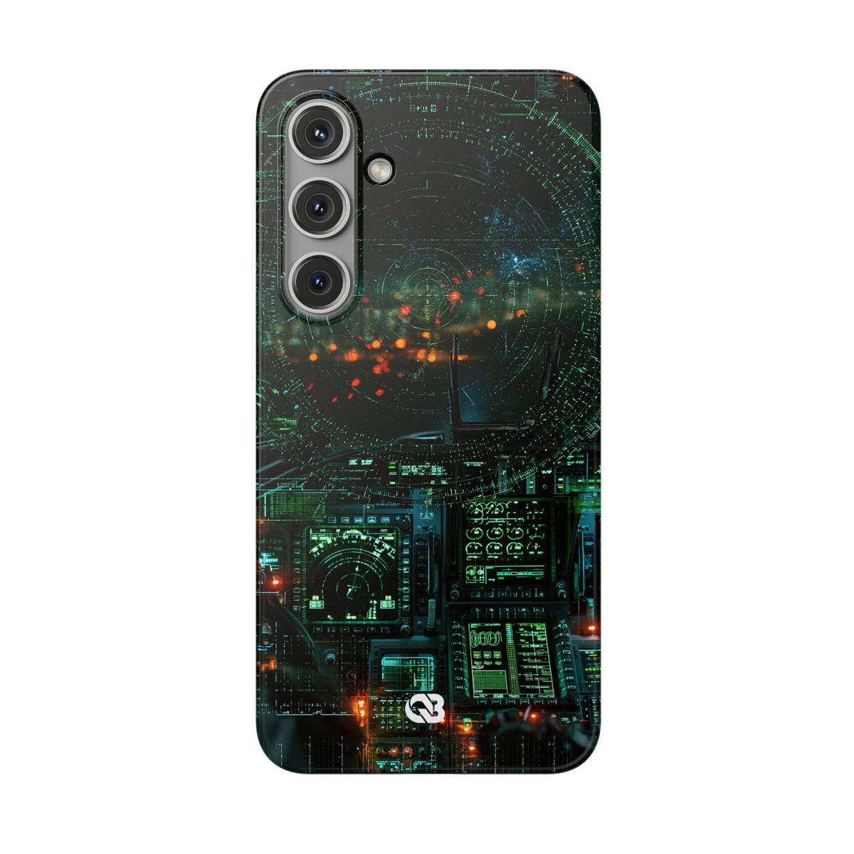 Tactical Avionics HUD · Lite Phone Case for Samsung · Green